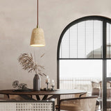 Kivi Travertine Pendant Light