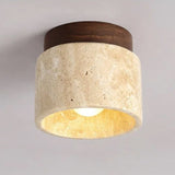 Kivi Travertine Ceiling Light