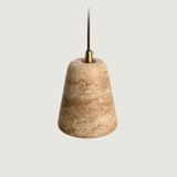 Kivi Travertine Pendant Light