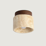 Kivi Travertine Ceiling Light