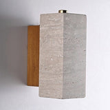 Flint Travertine Wall Light