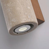 Flint Travertine Wall Light
