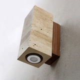 Flint Travertine Wall Light
