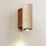 Flint Travertine Wall Light