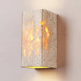 Flint Travertine Wall Light
