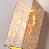 Flint Travertine Wall Light