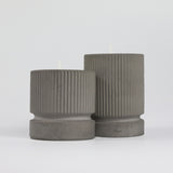 Teneo Pillar Concrete Tea Light