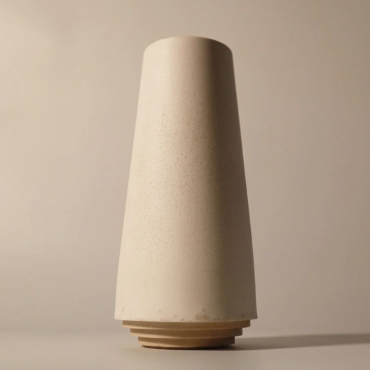 Layered Cicero Vase - Natural - Broxle