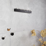 Vega Wall Coat Rack - Black - Broxle