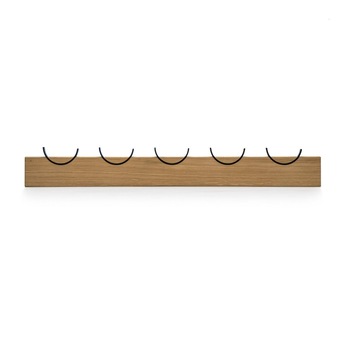 Vega Wall Coat Rack - Oak Wood - Broxle