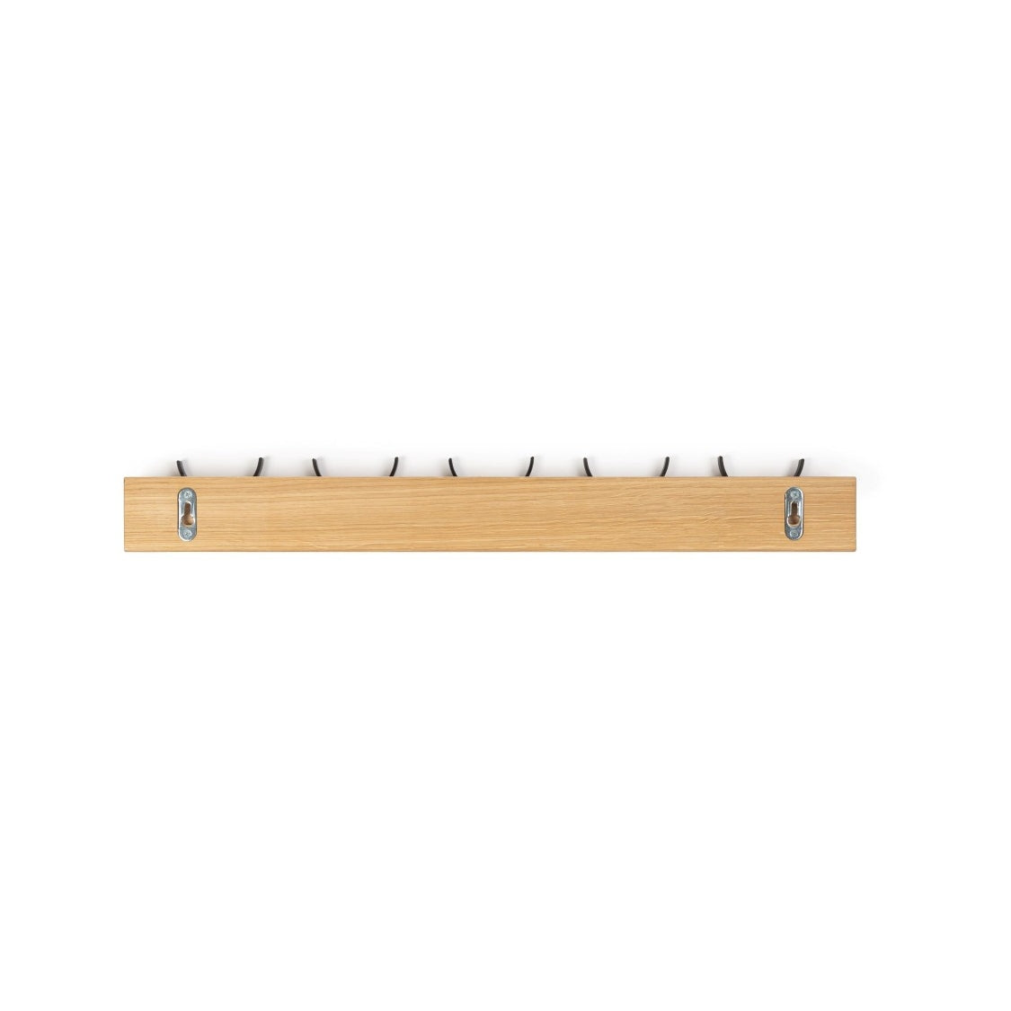Vega Wall Coat Rack - Oak Wood - Broxle