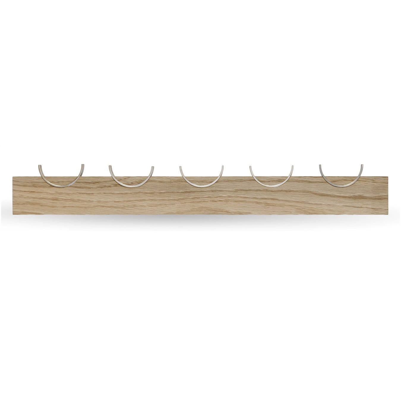Vega Wall Coat Rack - Oak Wood - Broxle
