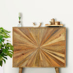 Dawn Sideboard Cabinet, Solid Oak - Broxle