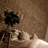 Amos Mocha Bedding Set, Pure Cotton Sateen & 400 Thread Count