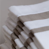 Amos Mocha Bedding Set, Pure Cotton Sateen & 400 Thread Count