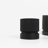 Teneo Pillar Concrete Tea Light Set - Charcoal - Broxle