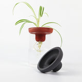 Triqis Concrete Planter - Red Terracotta - Broxle