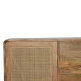 Presley Sideboard, Natural Woven Rattan - Broxle