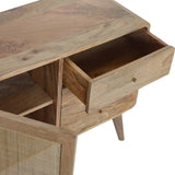 Presley Sideboard, Natural Woven Rattan - Broxle