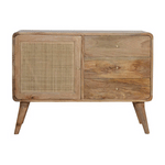 Presley Sideboard, Natural Woven Rattan - Broxle