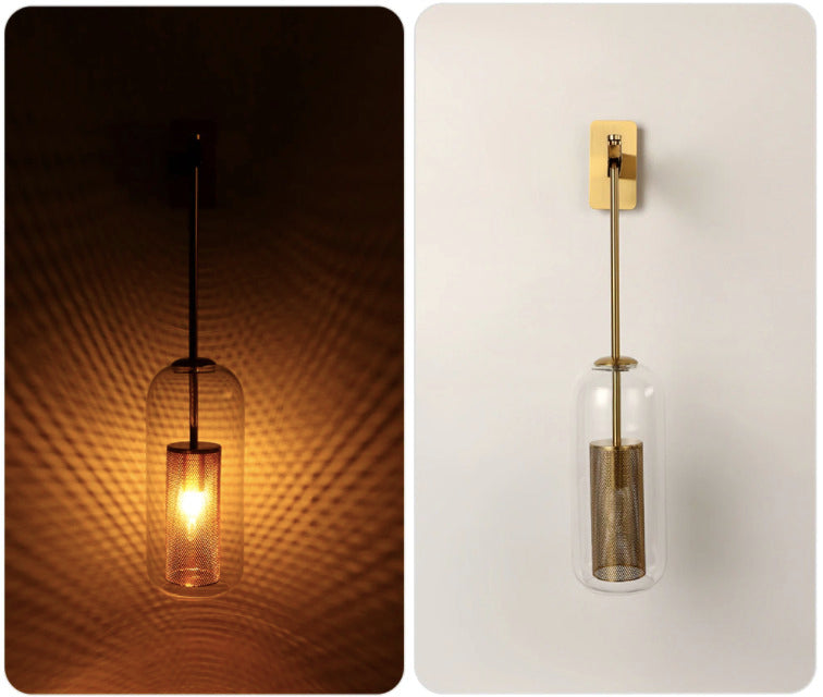 Asuka - Luminaire Glass Wall Sconce - Broxle