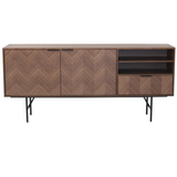 Mateo Walnut Sideboard Cabinet