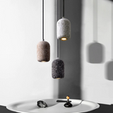 Izar Cement Stone Pendant Light