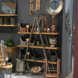 The Architect Display Shelf, Natural Pine Wood - Broxle