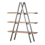 The Architect Display Shelf, Natural Pine Wood - Broxle