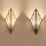 Marilyn - Post-modern Minimalist Diamond Fabric Wall Sconce - Broxle