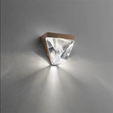 Veda - Modern Crystal Wall Sconce - Broxle