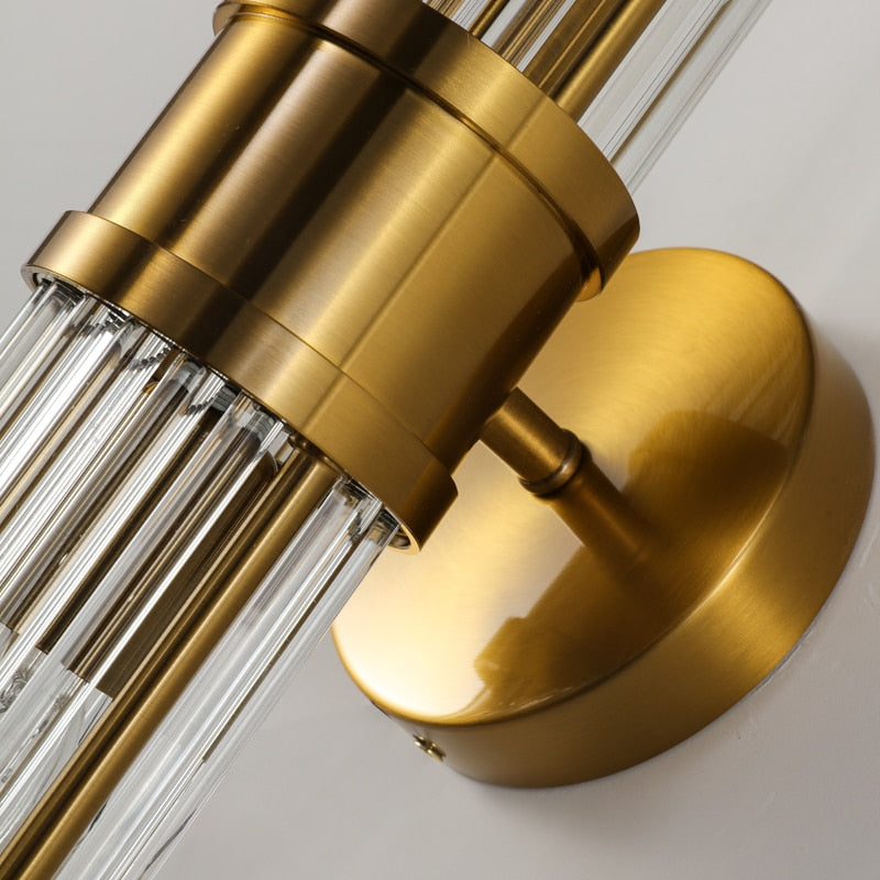Giana - Nordic Crystal Minimalist Wall Sconce - Broxle