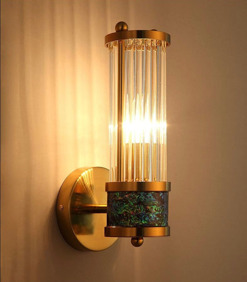 Giana - Nordic Crystal Minimalist Wall Sconce - Broxle