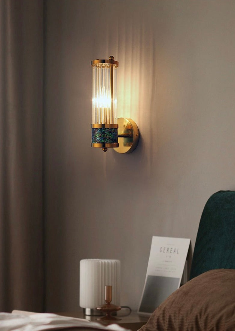 Giana - Nordic Crystal Minimalist Wall Sconce - Broxle