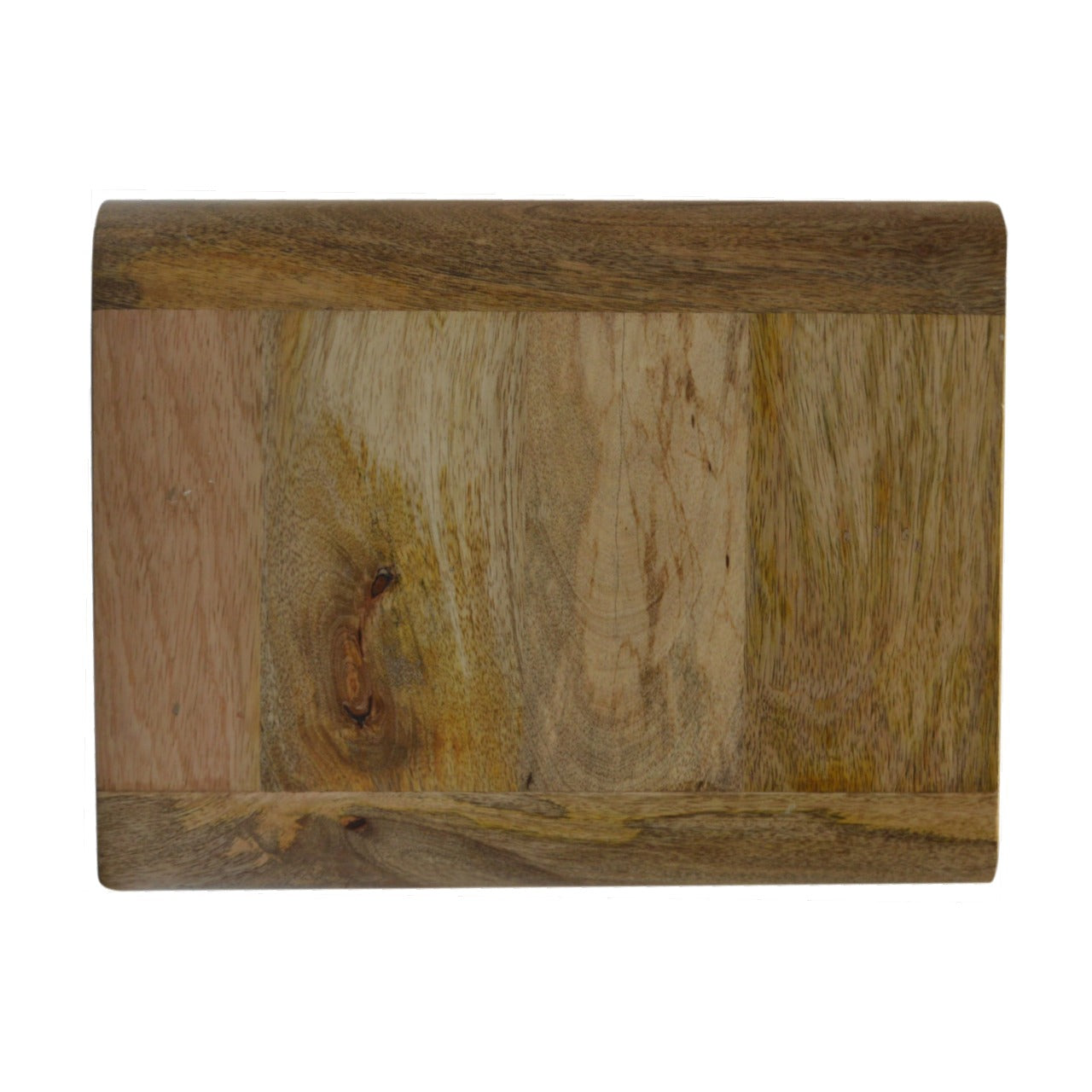 Apsel Wall Mounted Bedside Table, Curved Oak - Broxle