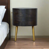 Parker Mango Wood Bedside Table