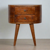 Parker Mango Wood Bedside Table