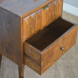 Reo Chestnut Bedside Table