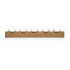 Vega Wall Coat Rack - Oak Wood - Broxle