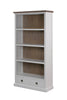 Compton Two Drawer Bookcase - Broxle