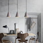 Terrazo -  Industrial Art Deco Stone Pendant Light - Broxle