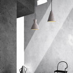 Terrazo -  Industrial Art Deco Stone Pendant Light - Broxle