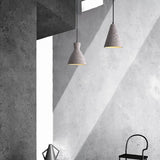 Terrazo -  Industrial Art Deco Stone Pendant Light - Broxle