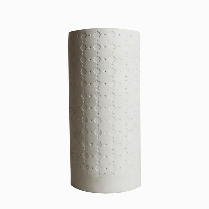 Textured Verity Vase - Natural - Broxle