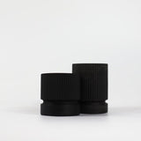 Teneo Pillar Concrete Tea Light Set - Charcoal - Broxle