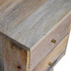 Camryn Bedside Table, Timeless Solid Oak - Broxle