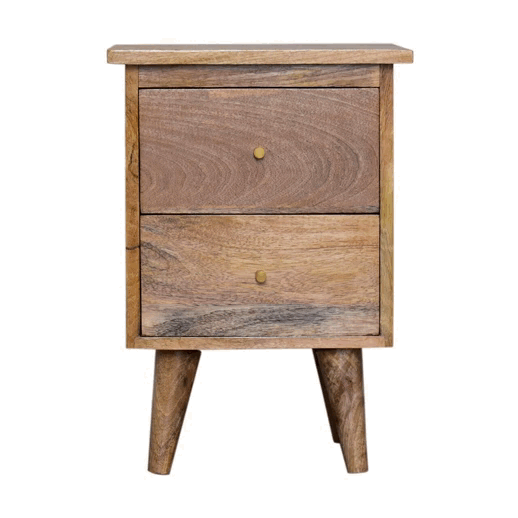 Broxle Apsel Oak Bedside Table From Broxle