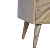 Load image into Gallery viewer, Dawn Bedside Table, Solid Oak - Broxle