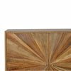 Dawn Sideboard Cabinet, Solid Oak - Broxle