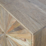 Dawn Sideboard Cabinet, Solid Oak - Broxle